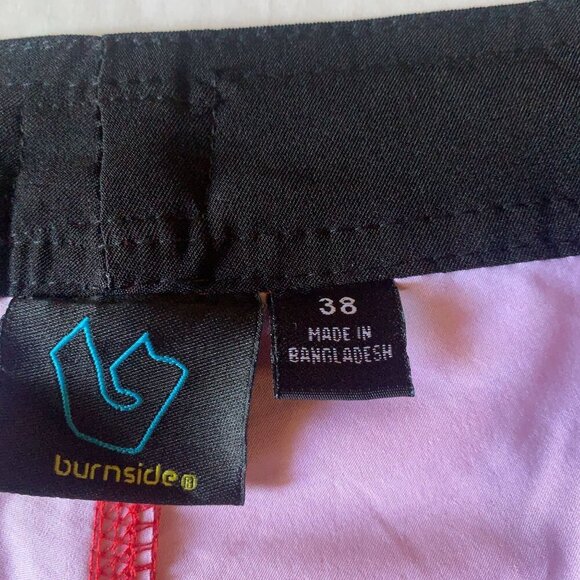 Bundle of 2 Men's Board Swim Shorts Rip Curl & Burnside Red & Blue Sz 38 Classic - Picture 8 of 16